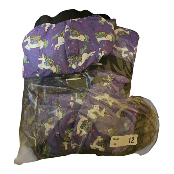 MeUndies NWOT Purple Micromodal Flying Unicorn & Stars Boxer Briefs - Size XL - Picture 3 of 5